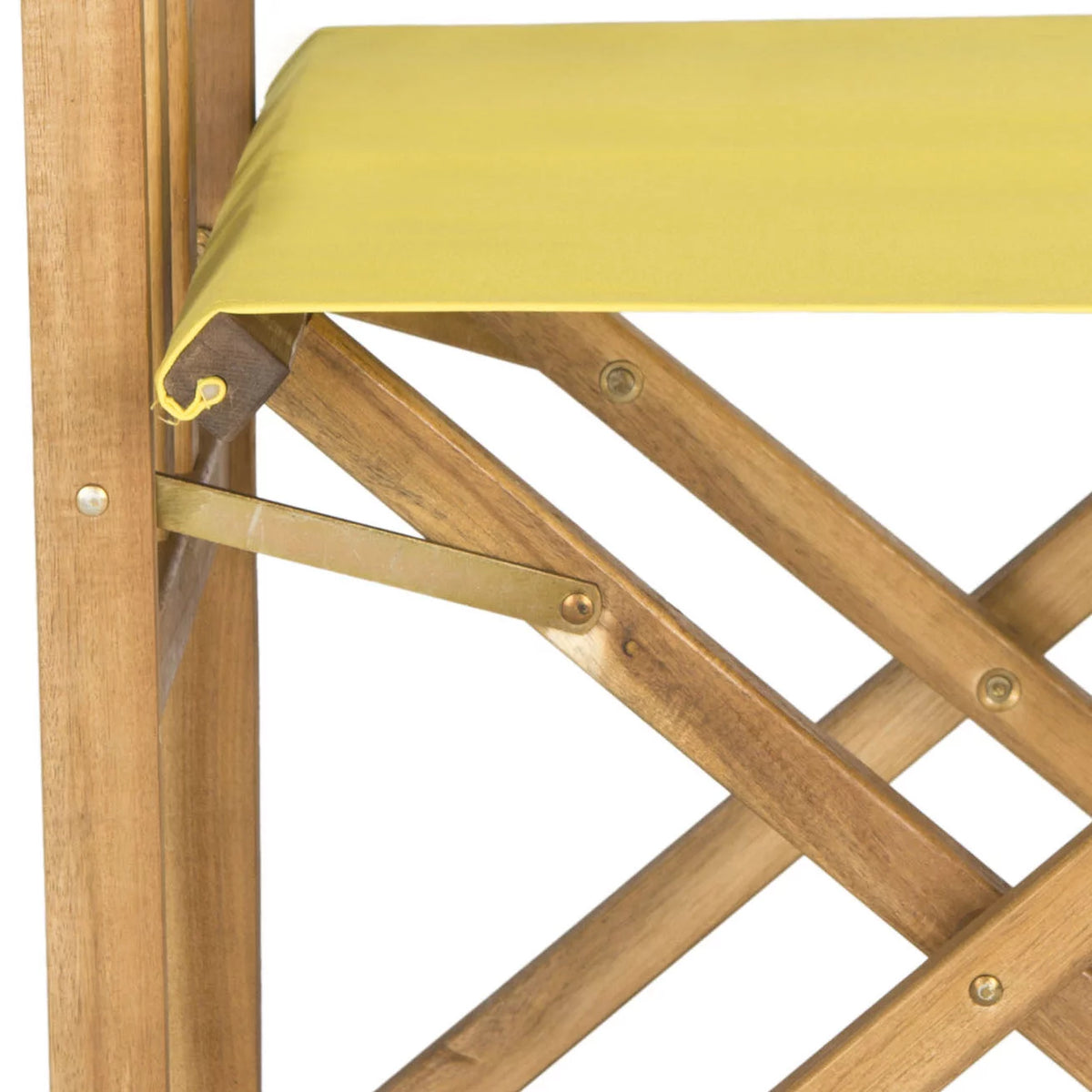Set of 2 Natural Yellow Outdoor Chair E6899