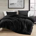 Oversized King Black Comforter T40471