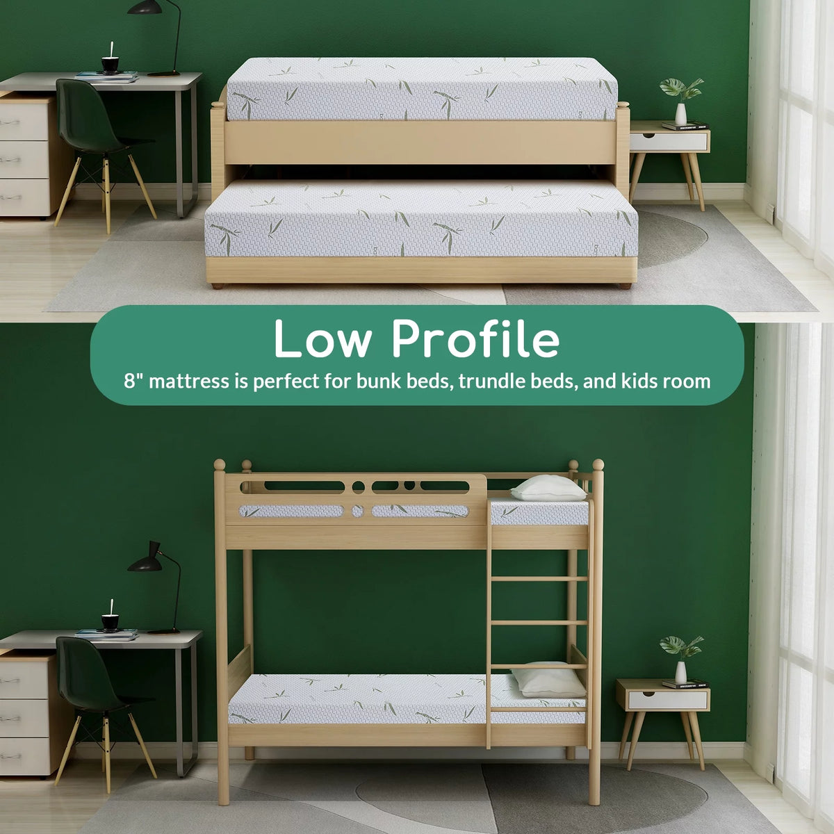 6 inch King Memory Foam Mattress R76178