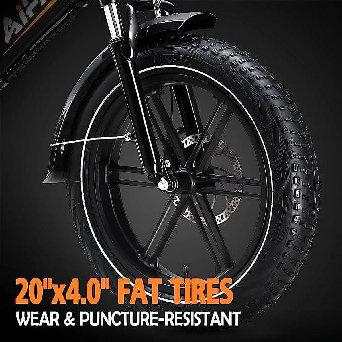 Folding Electric Bike 750W 48V 20inch Black L460