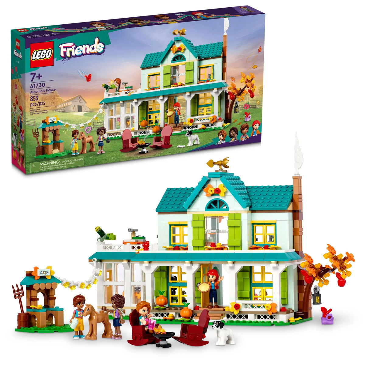 LEGO Friends Autumn's House 41730 Dolls House Playset T748