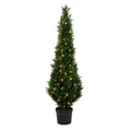 5' Artificial Potted Green Cedar Tree T44755