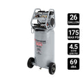 26 Gallon 175 PSI Oil-Free Vertical Air Compressor J296