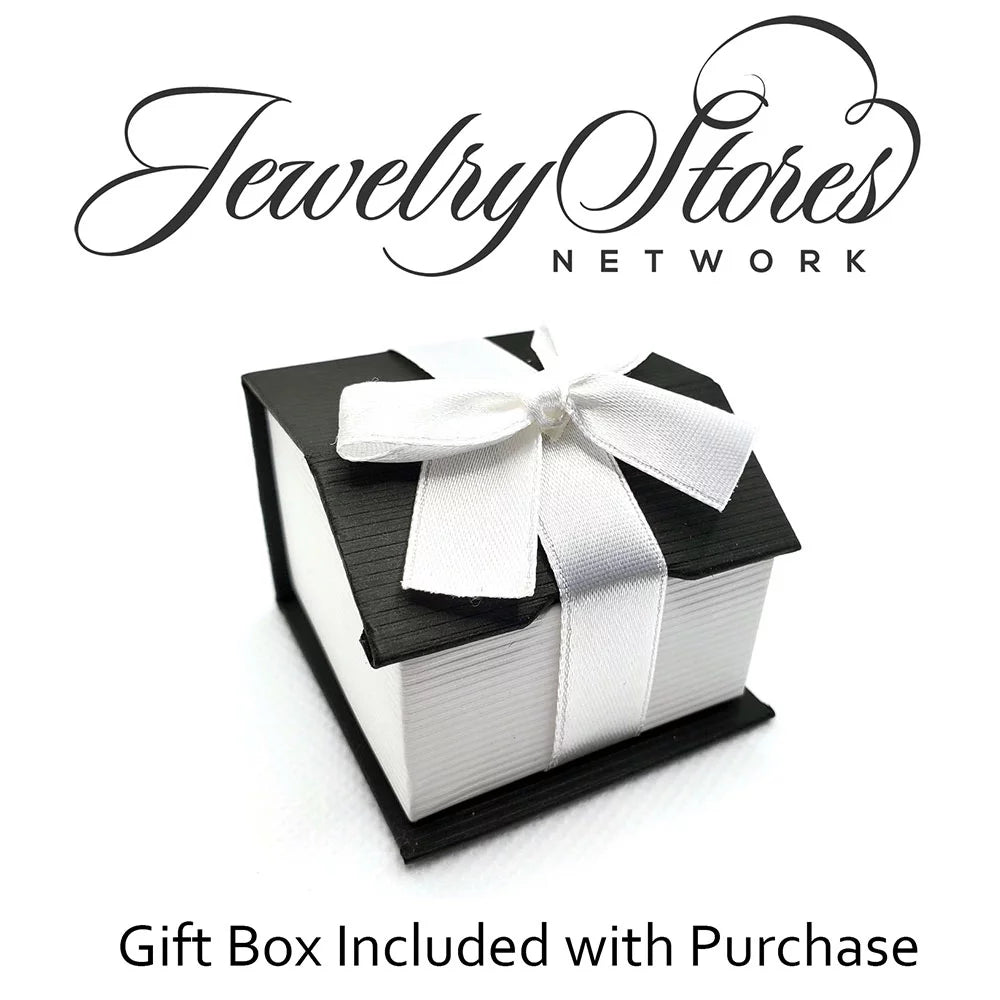 14k White Gold 5mm White Topaz Stud Earrings P614685