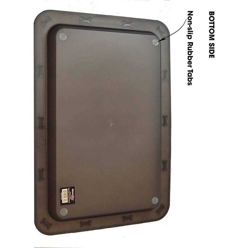 Black Dinner Tray Z50865