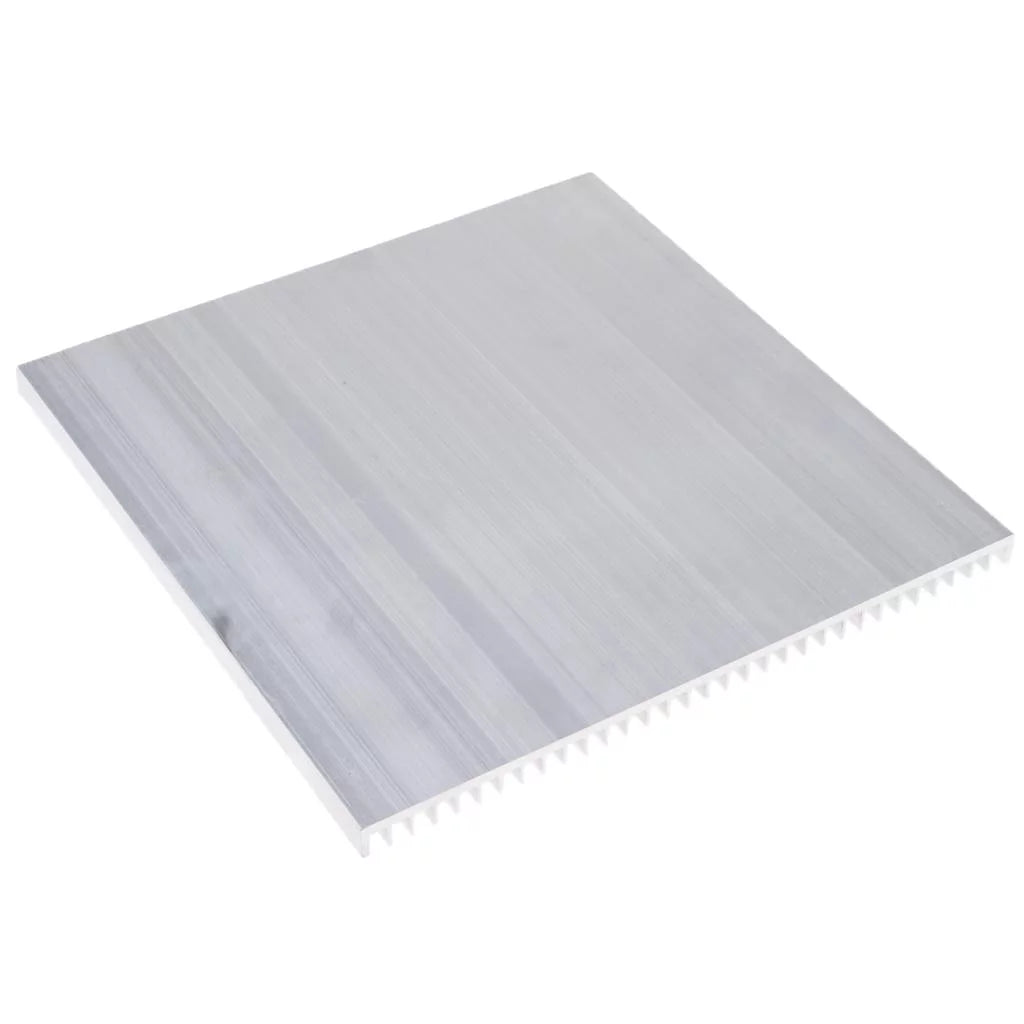 Aluminum Heat Sink Cooling Fin 195x10x200mm J67000