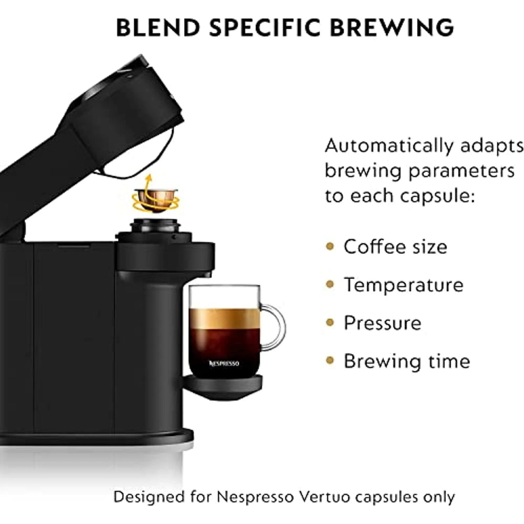 Black Single Serve Coffee and Espresso Machine L404