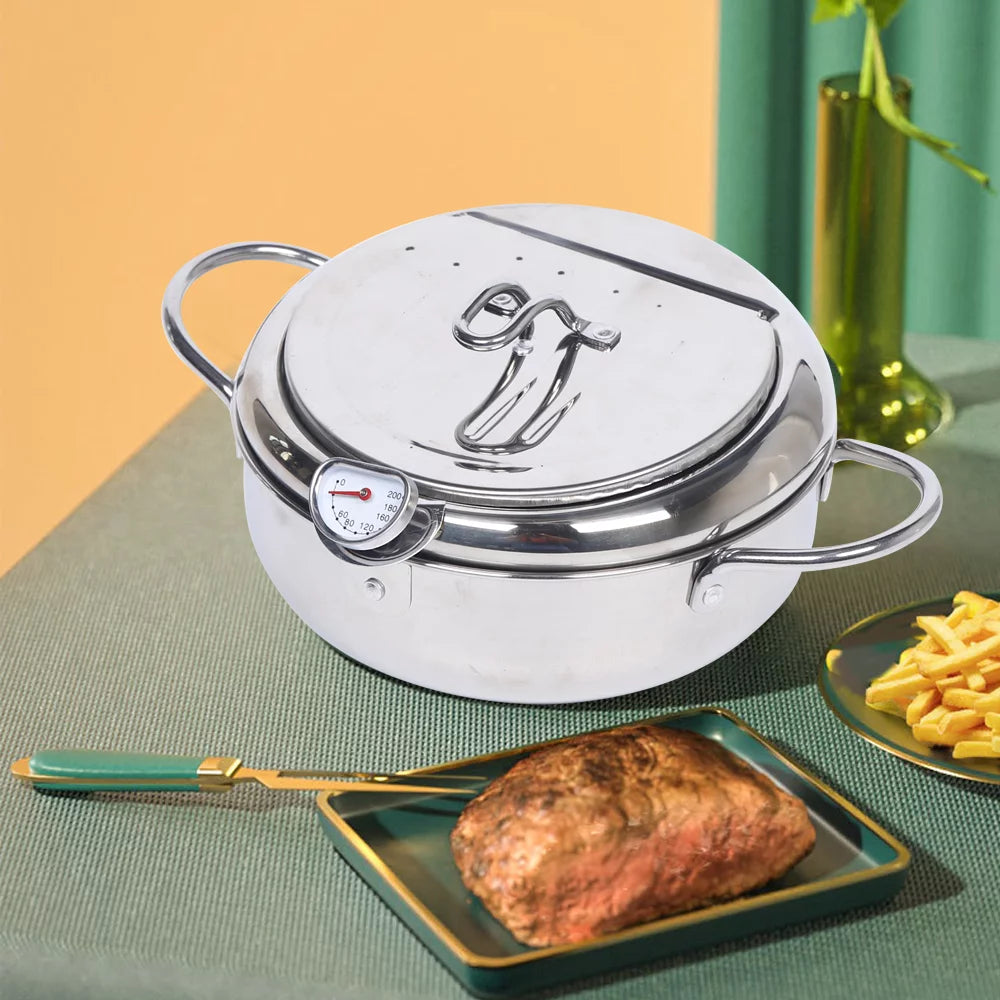 2.2L Stainless Steel Deep Fryer X13098