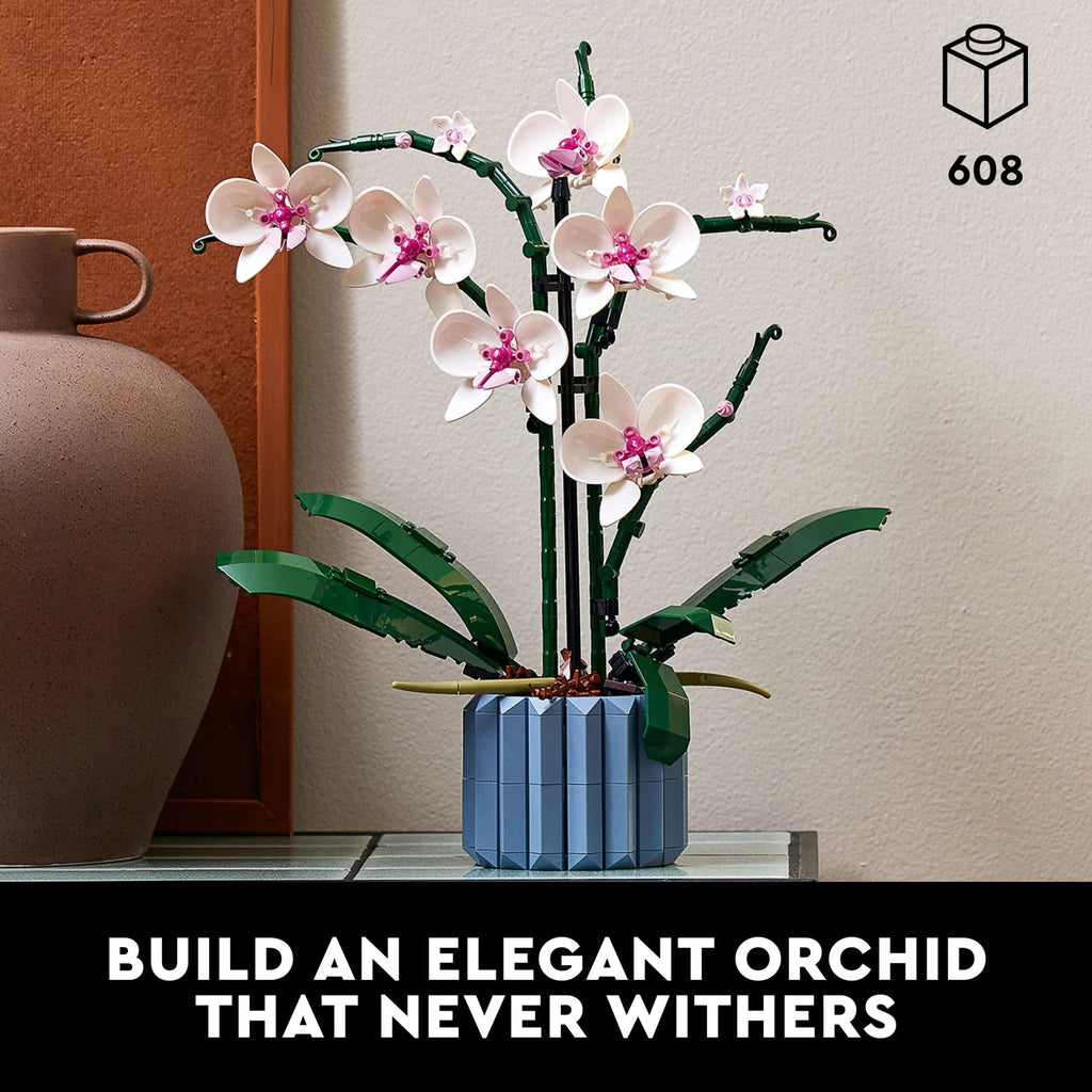 Artificial Plant Building Set with Flowers P830008