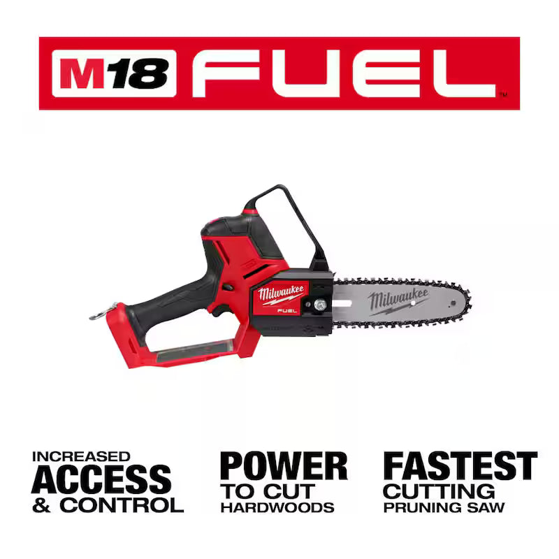 18V Lithium-Ion Brushless Cordless Handheld Blower and Pruning Saw 2-Tool L512472