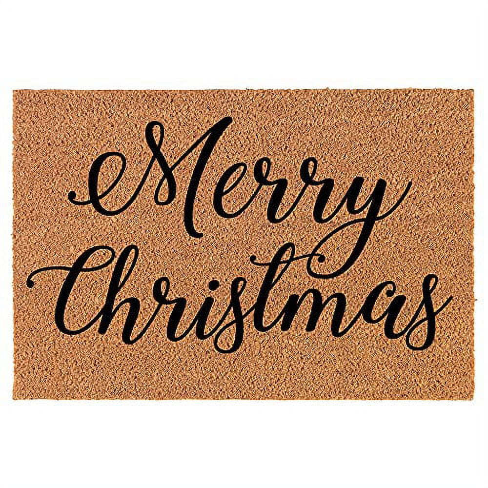 Natural Coco Coir Door Mat 30" x 18" Q583882