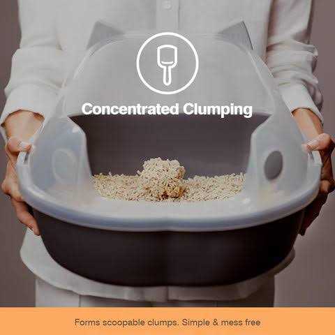 Corn Clumping Cat Litter K6354