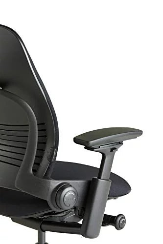 Black Fabric Chair W730