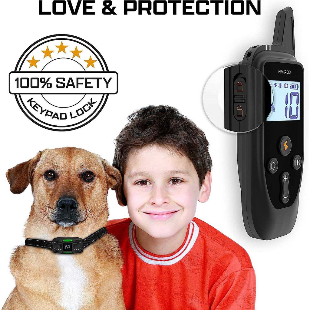 Dog Shock Collar 123 Levels Dog Training Collar B796