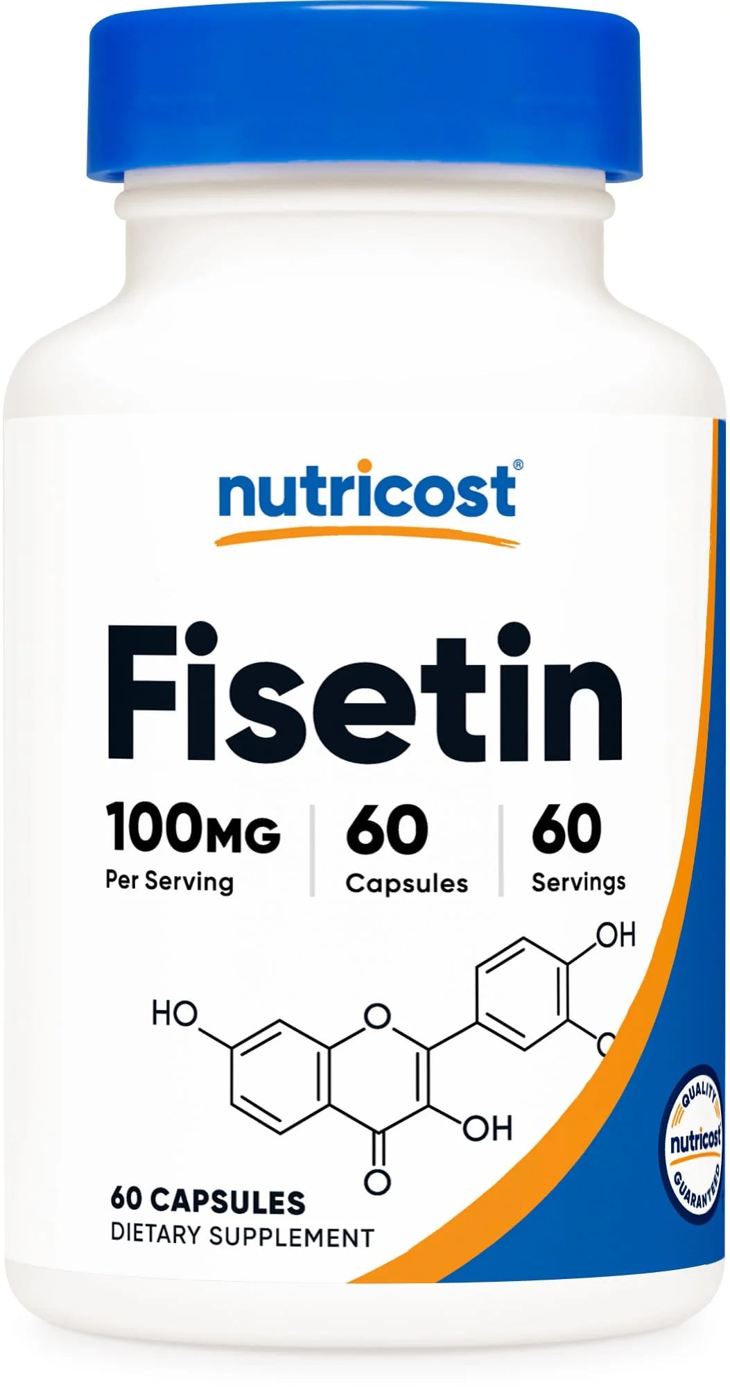 100mg Fisetin Capsules, 60 Capsules F9004