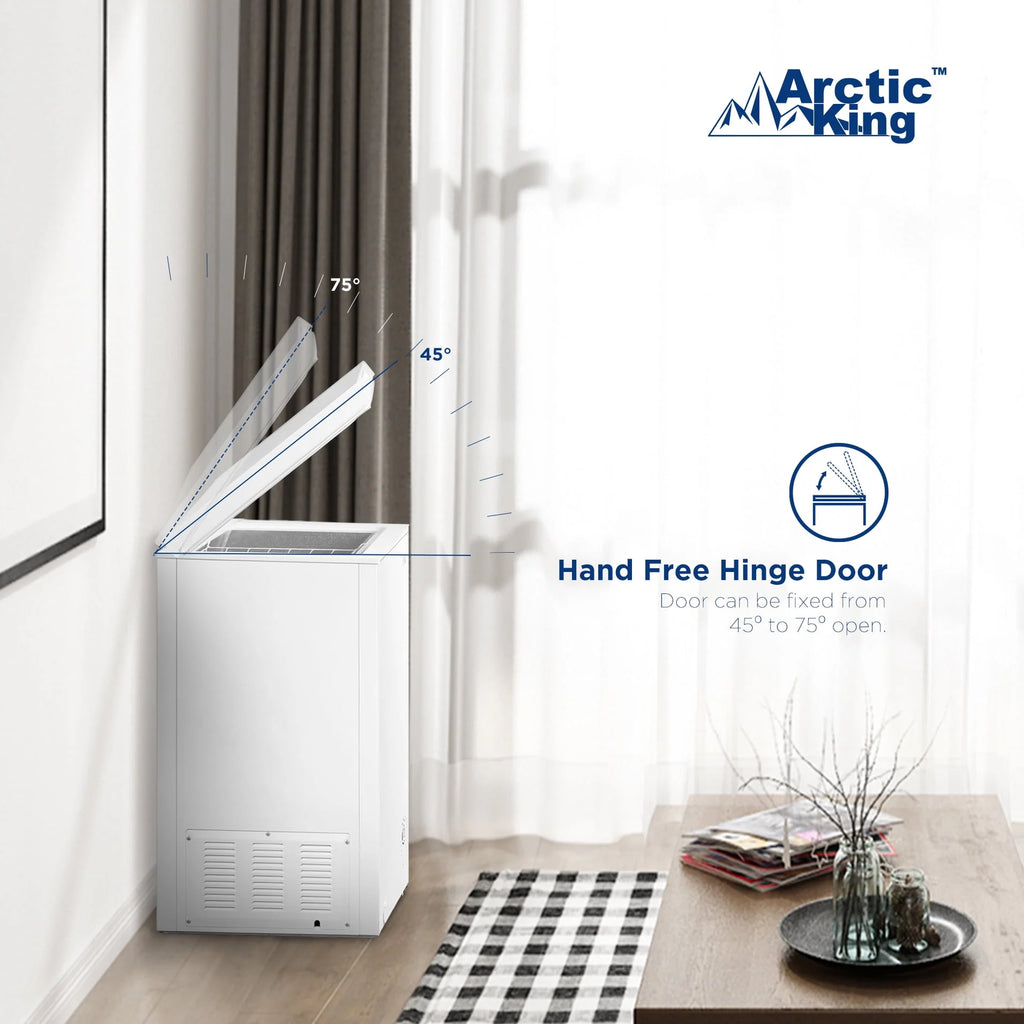White 3.5 Cu ft Chest Freezer J2865