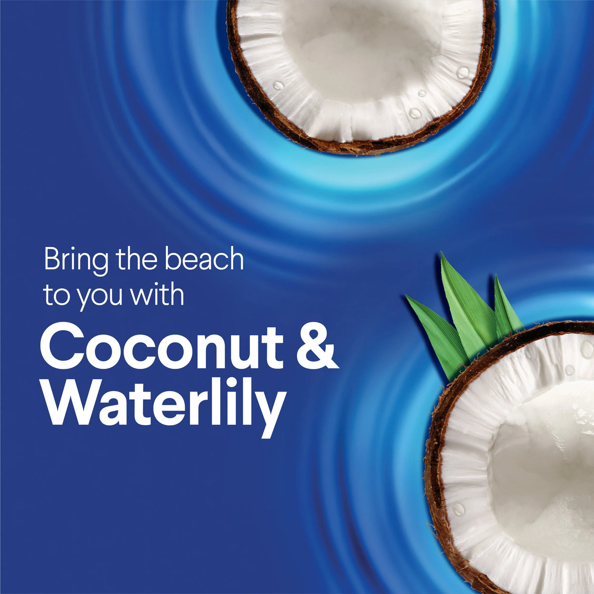 Coconut and Waterlily Cleaning Wipes, 225 Count, 3 Pack D37524