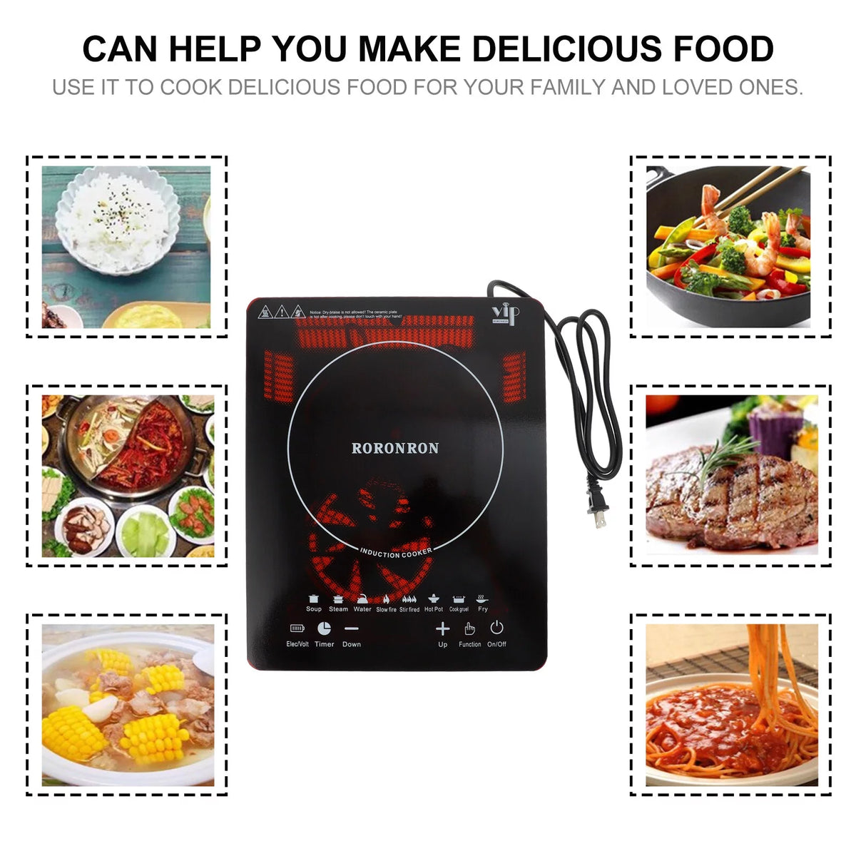 1000W Portable Induction Cooktop Z97850