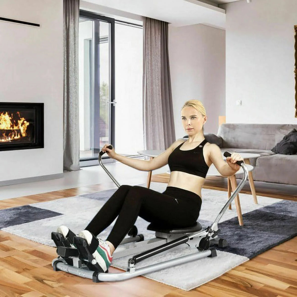 Adjustable Rowing Exercise Fitness Machine R75034
