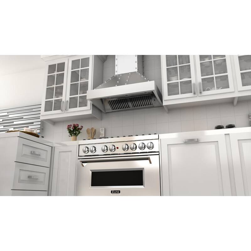 36 in. 700 CFM Wall Mount Range Hood Stainless Steel N98320
