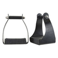 Black 3-Inch Aluminum Trail Stirrups N5960