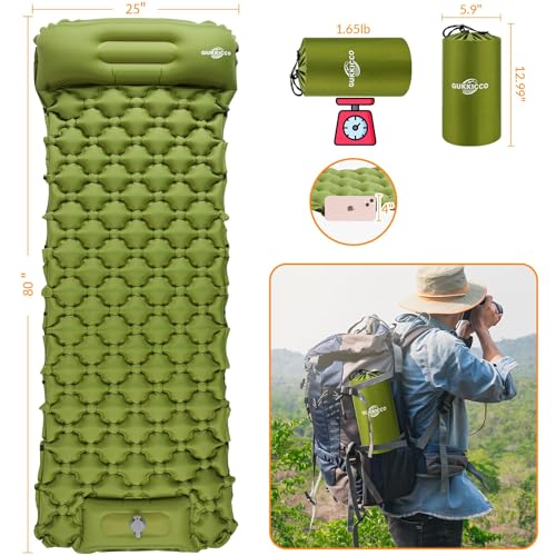 Double Self Inflating Sleeping Pad for 2 Person W51542