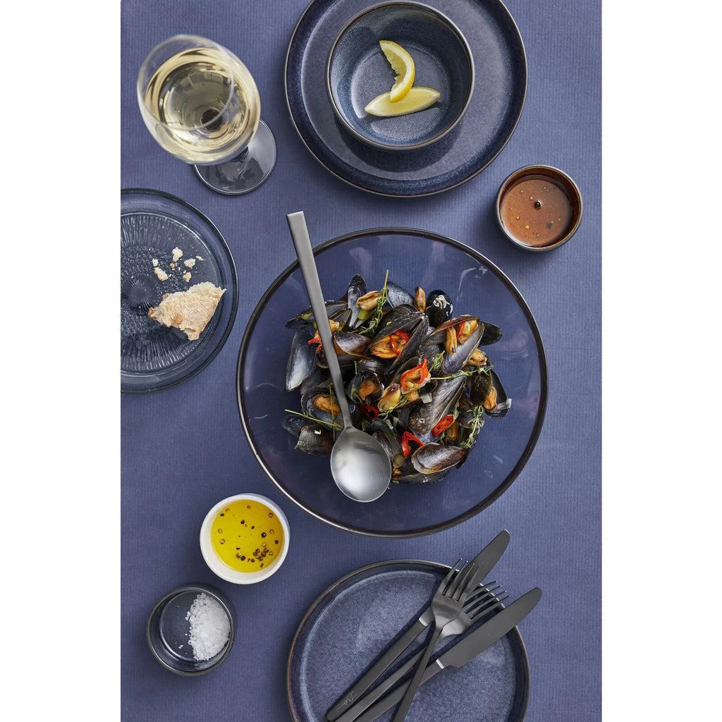 Black Dark Blue Bowl C69068