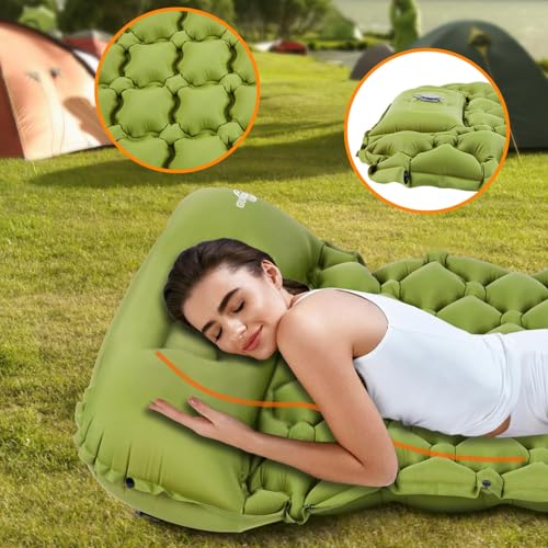 Double Self Inflating Sleeping Pad for 2 Person W51542