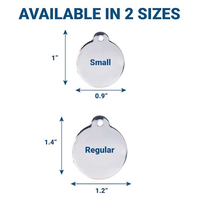 Stainless Steel Personalized Dog & Cat ID Tag F420