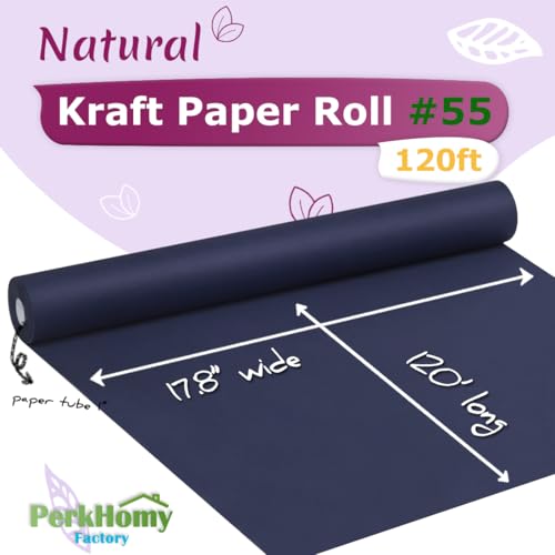 Brown Kraft Paper Roll 70GSM 50LB Z607