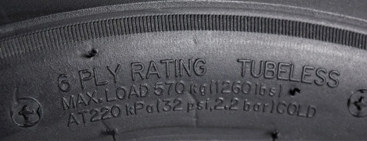 20x9-12 6 Ply Tubeless Golf Cart Turf Tires 2 Pack T838