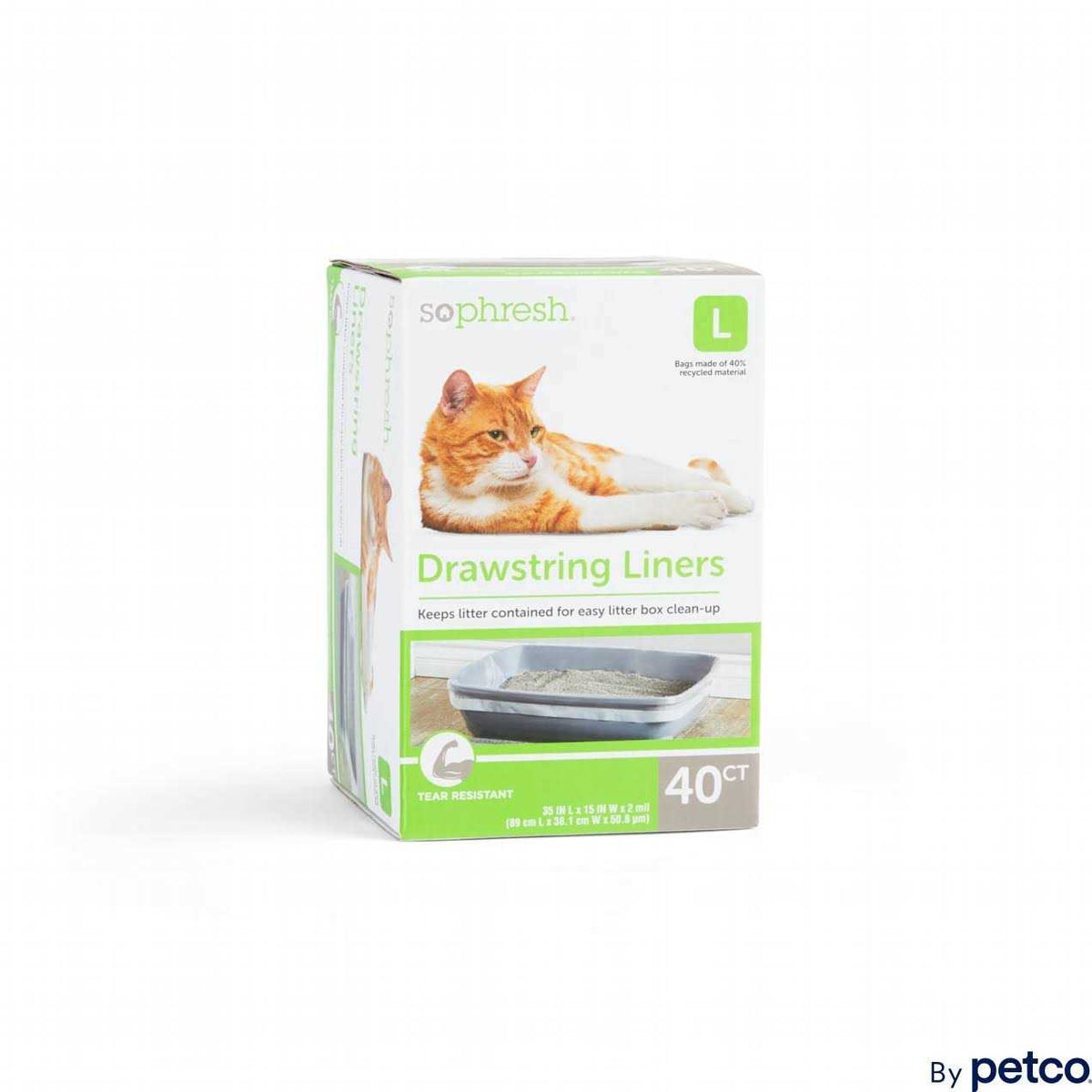 Drawstring Cat Litter Box Liners P342069