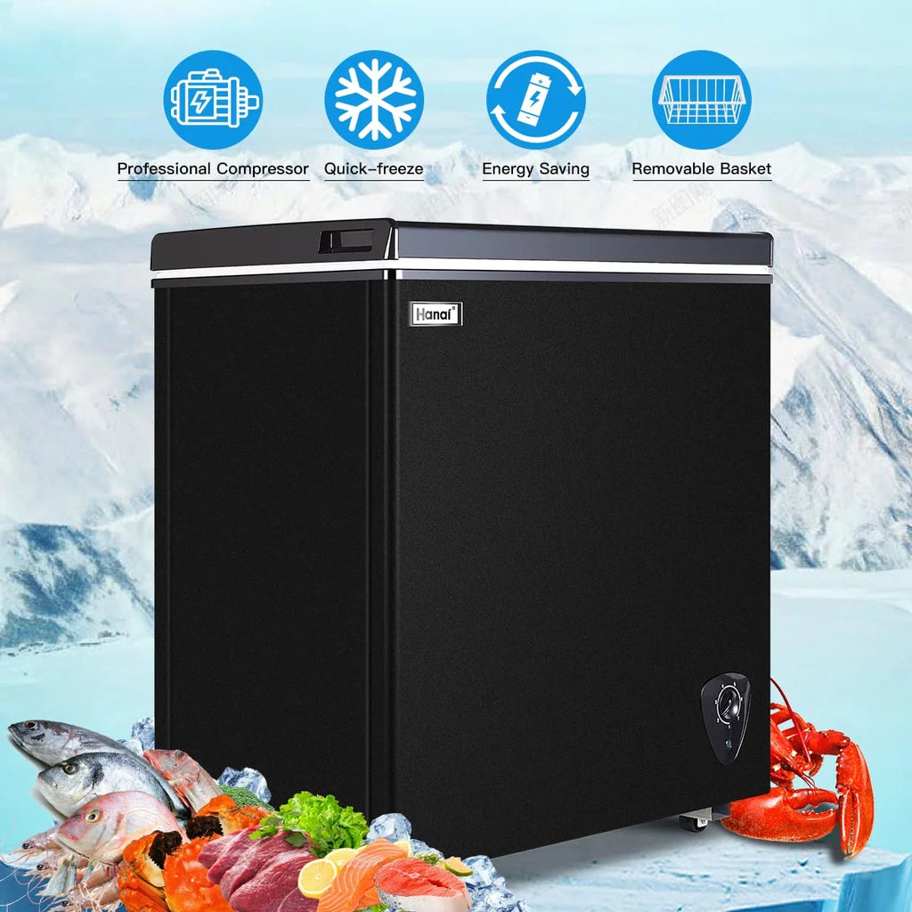 3.5 Cu Ft White Chest Freezer N249936