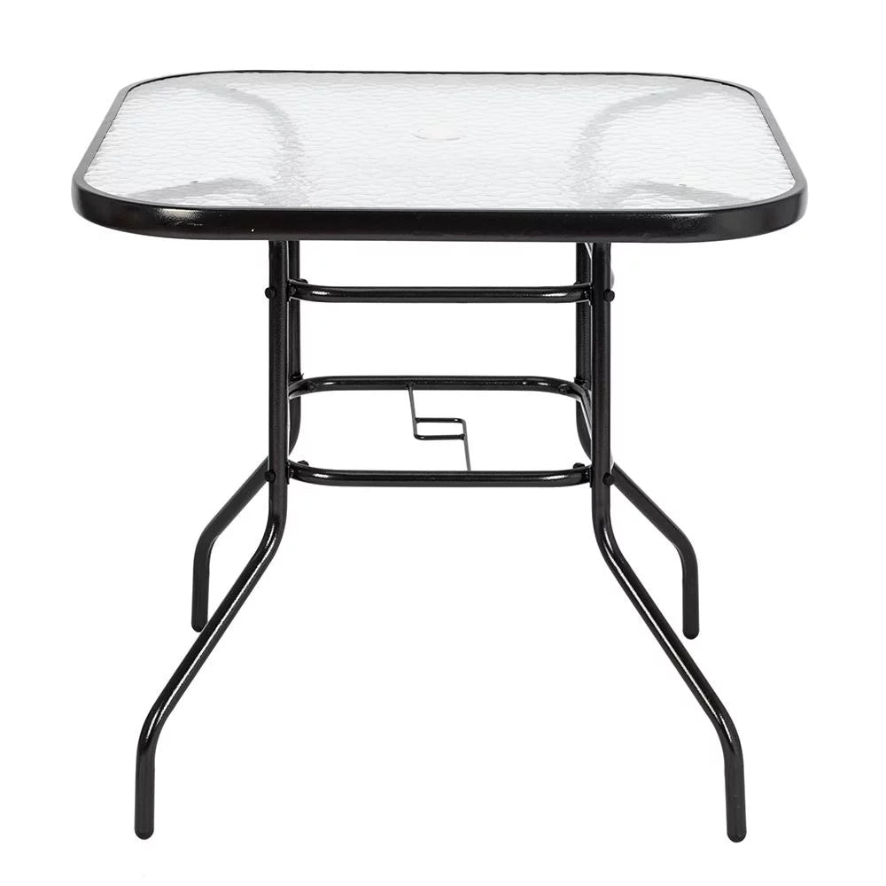 Round Glass Outdoor Dining Table D958988