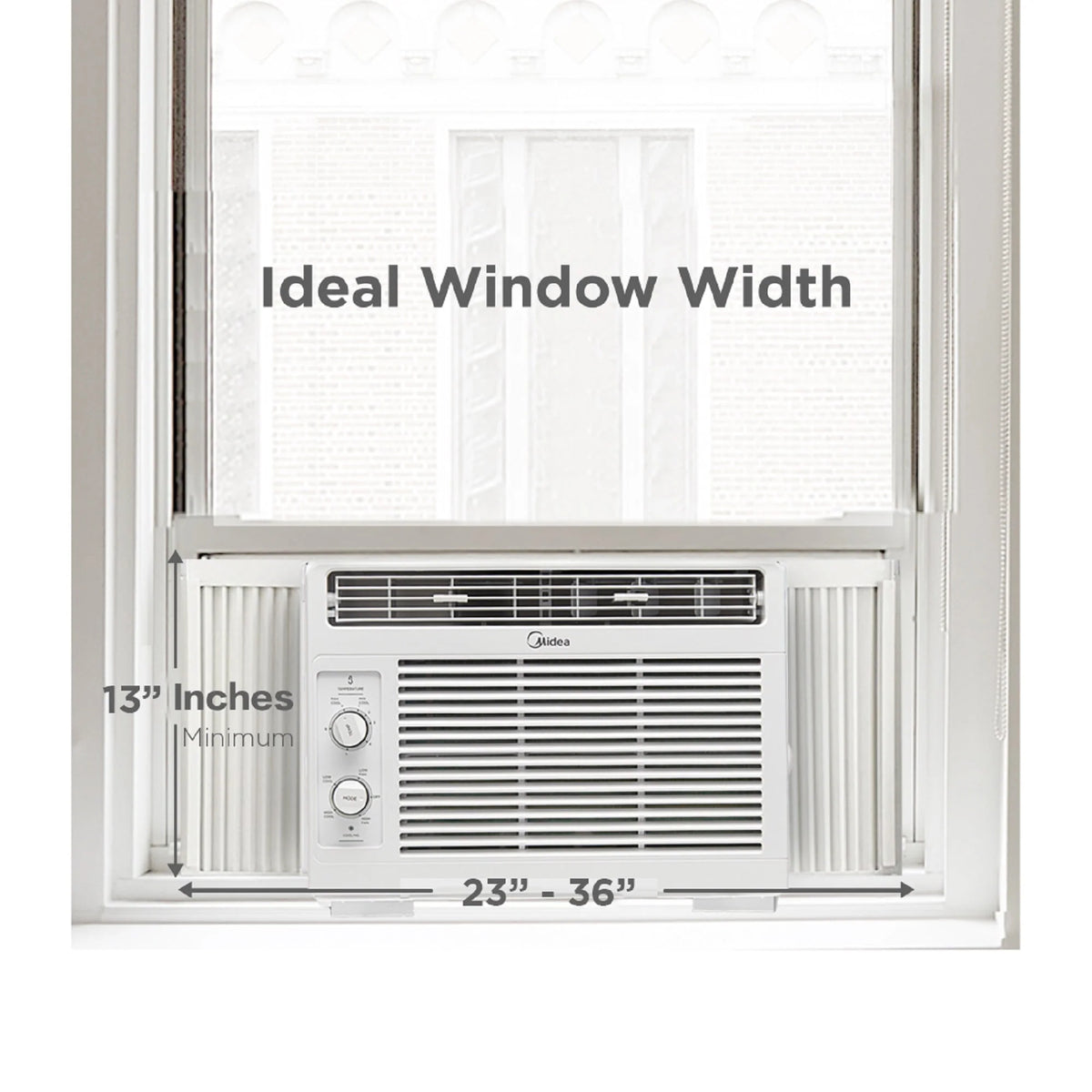 5,000 BTU 115V Mechanical Window Air Conditioner Y606