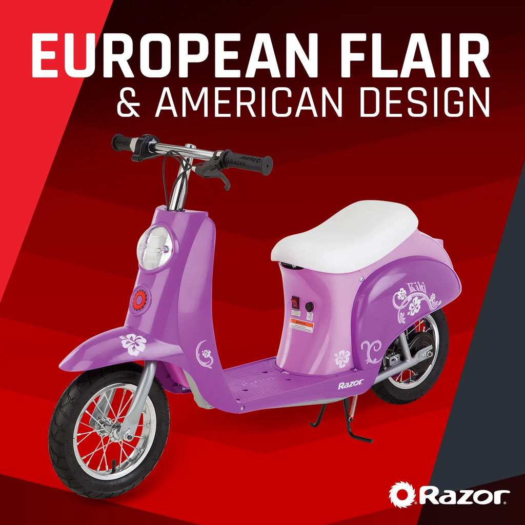 Purple Electric Scooter I214