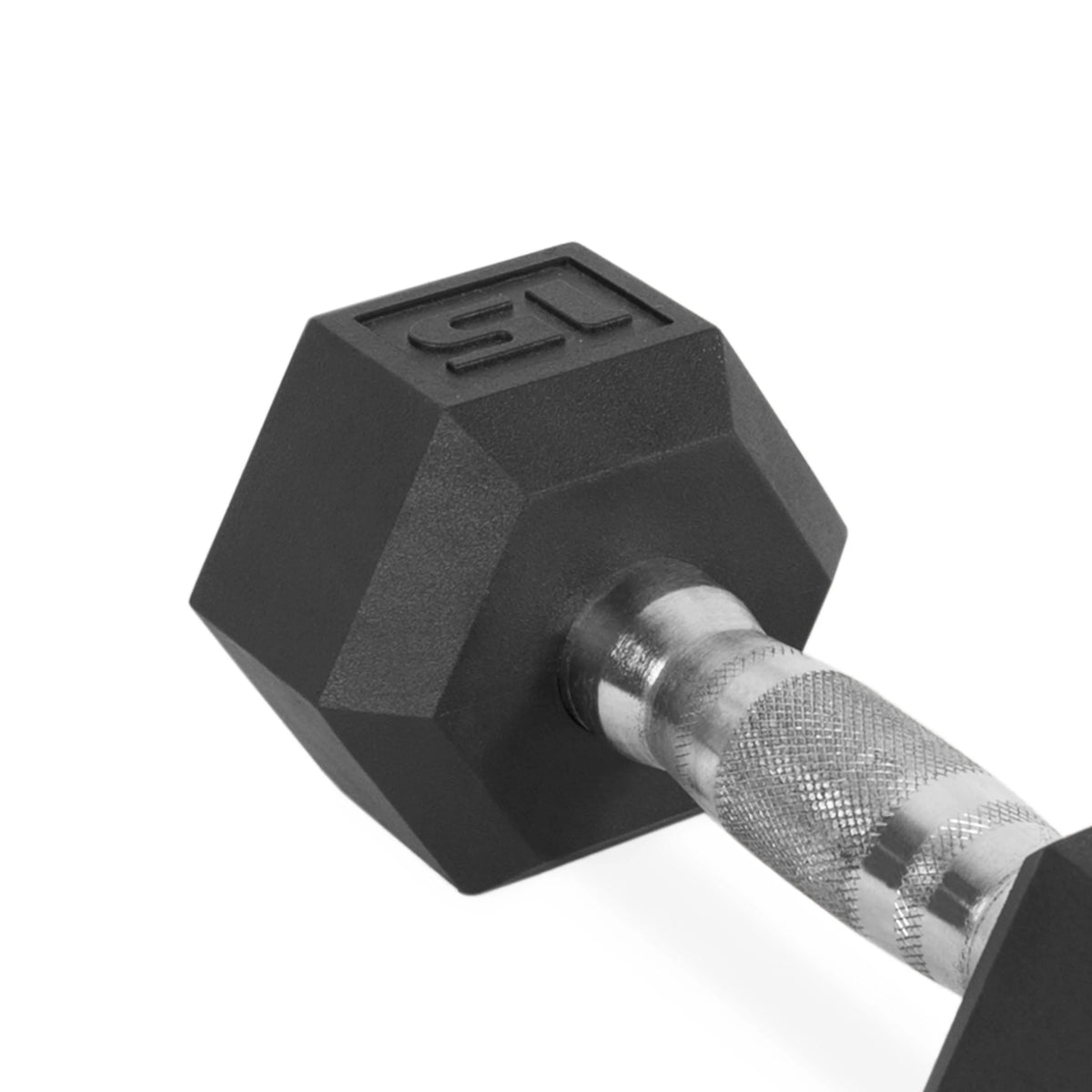 3lb Rubber Hex Dumbbell N474881