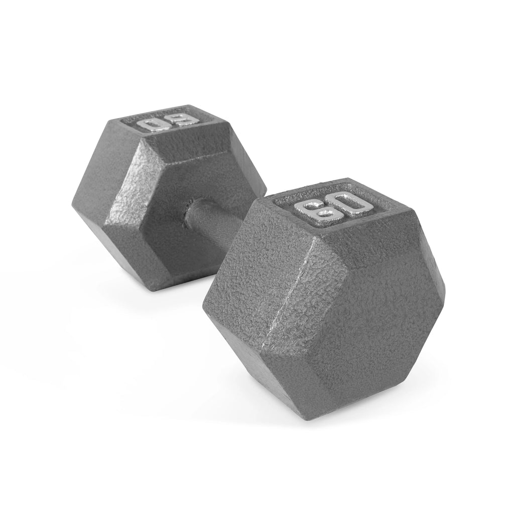 25lb Cast Iron Hex Dumbbell O69756