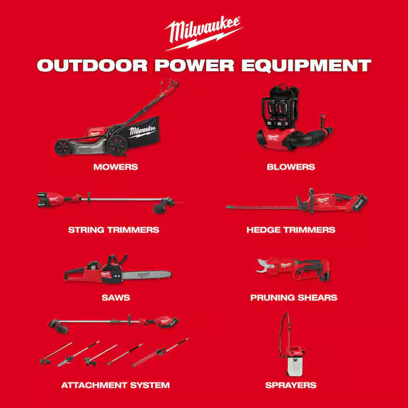 18V Lithium-Ion Brushless Cordless Handheld Blower and Pruning Saw 2-Tool L512472