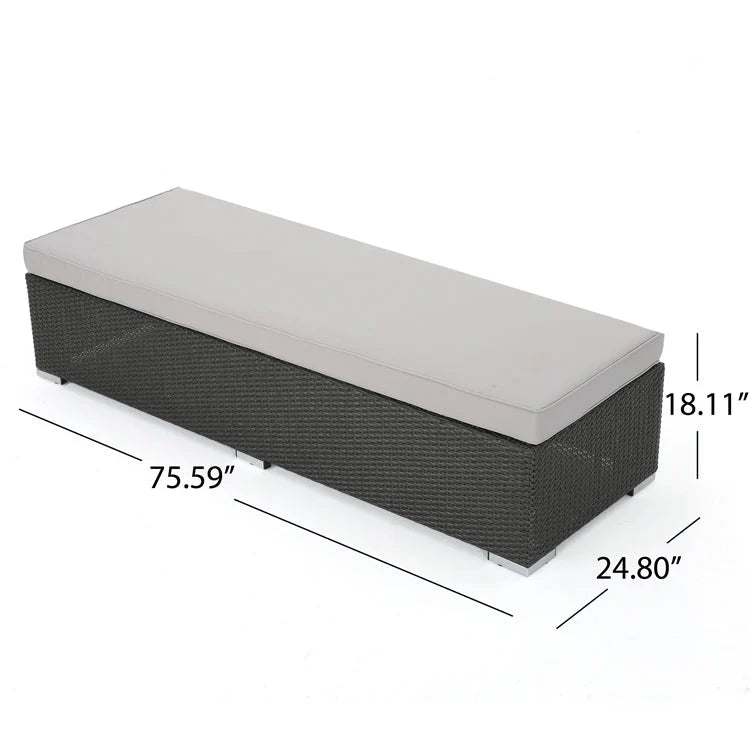 Water Resistant Wicker Sofa T90764