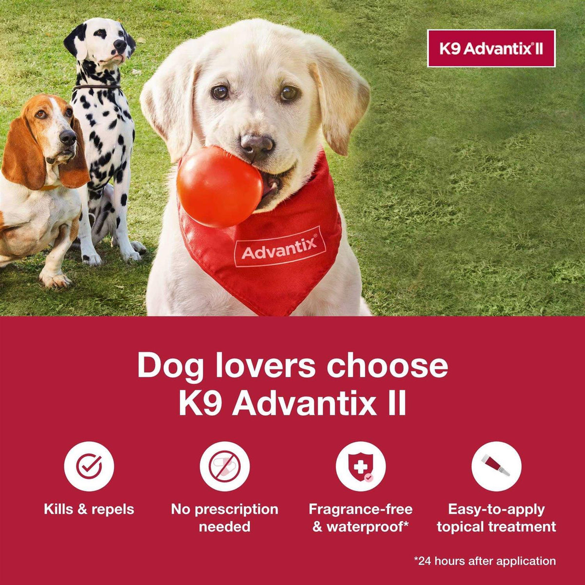K9 Advantix II Extra Large Dogs A93567