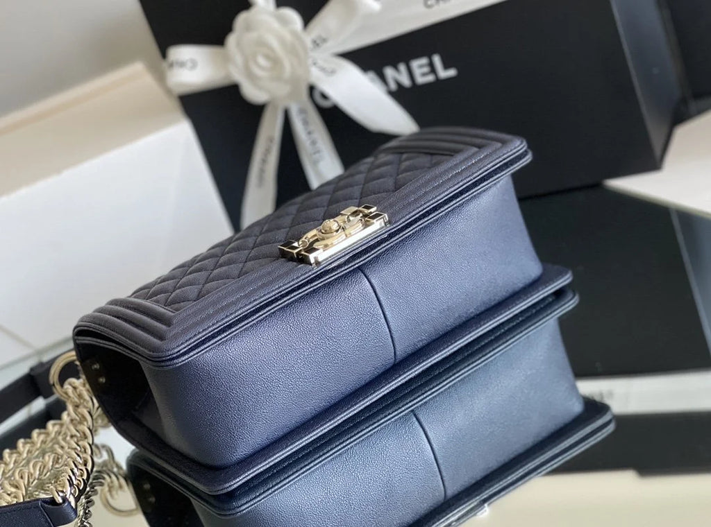 Medium Dark Blue Handbag J271