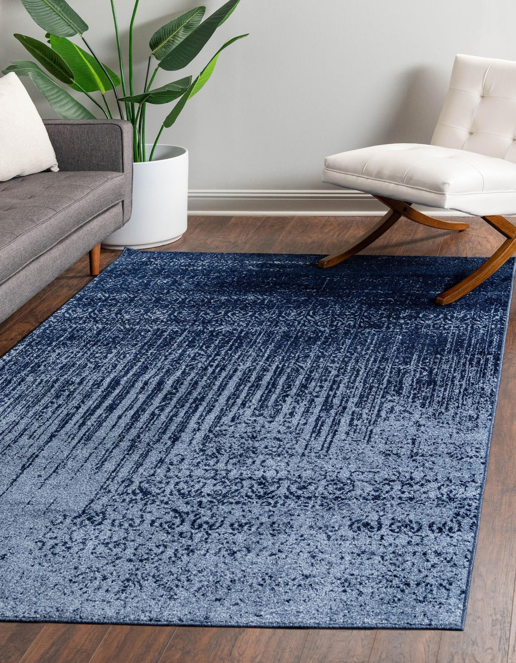 Blue 8' x 10' Medium Rug S799
