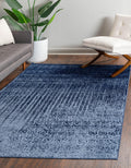 Blue 8' x 10' Medium Rug S799