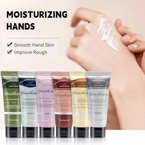 Travel Size Scented Hand Lotion Set, 6 x 1.0 oz F577