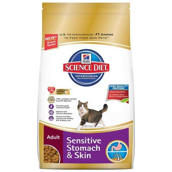 Sensitive Stomach and Skin Dry Cat Food S921400