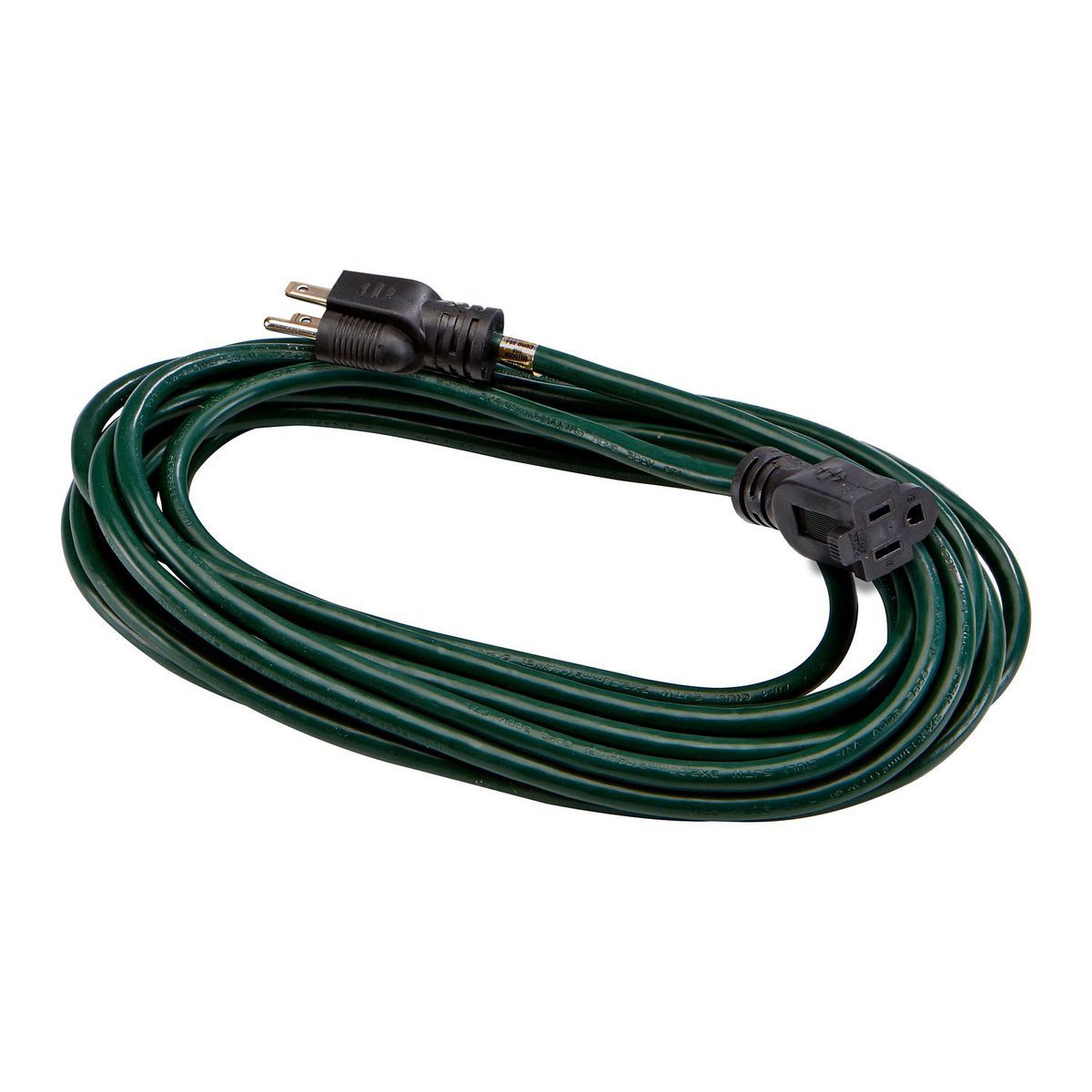 Green 25 ft. 14/3 Gauge Outdoor Extension Cord B3367