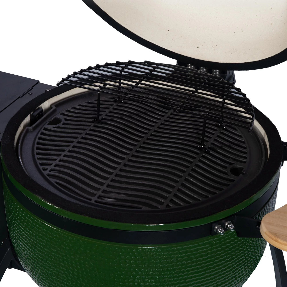 24 Ceramic Pellet Grill 4-in-1 Green Y2245
