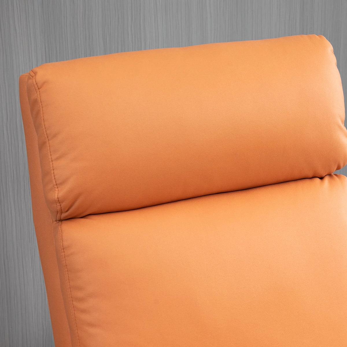 Orange Manual Recliner Chair with Footrest M323729