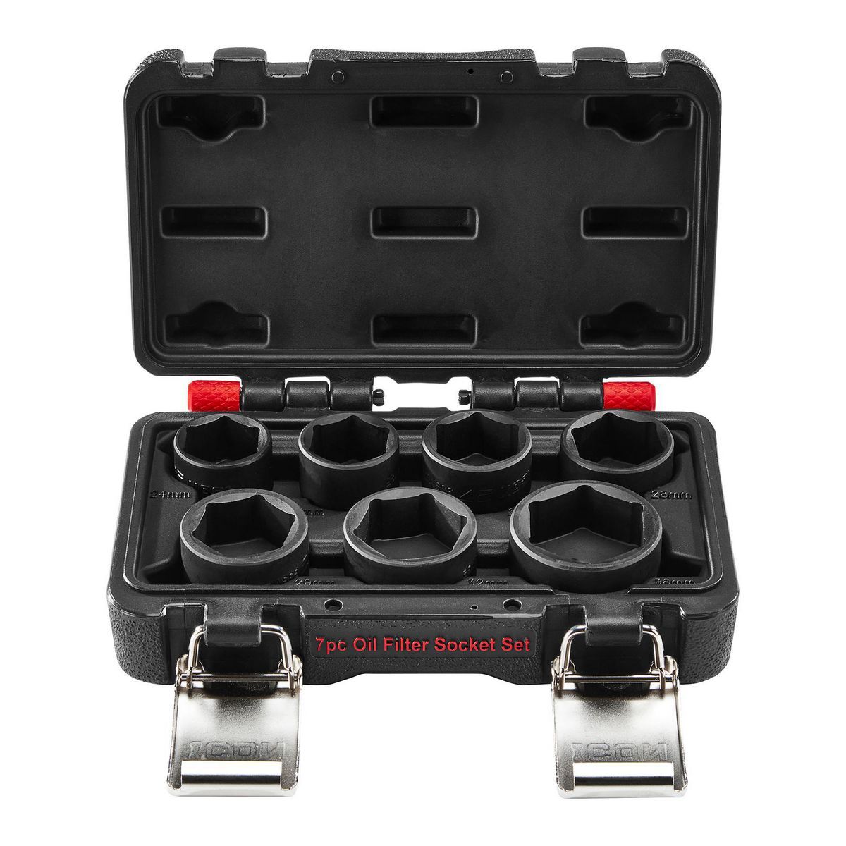 3/8 in. Drive Oil Filter Sockets, 7-Piece D1609